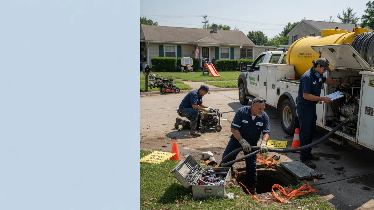 Septic Tank Pumping in Sidney, IL near me